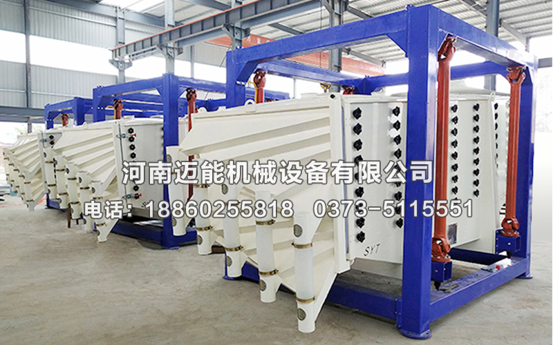 機(jī)制砂方形搖擺篩的特點(diǎn)以及工作原理有哪些？