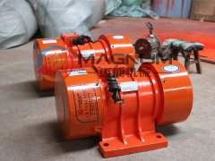 江蘇淮安振動電機已發(fā)貨，請李經(jīng)理注意查收！