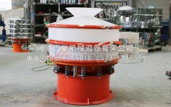 山東淄博三氧化鐵防腐蝕塑料振動篩已發(fā)貨，請崔經(jīng)理注意查收