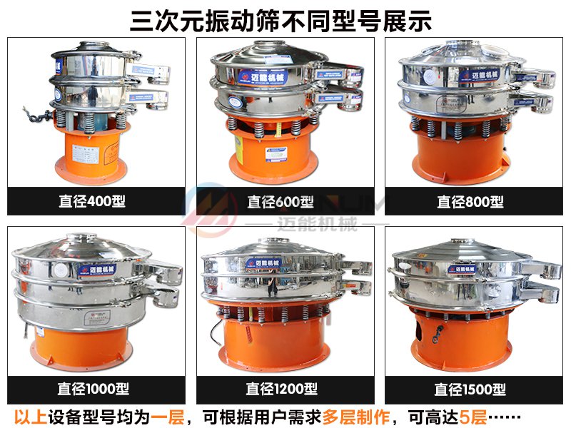 茴香振動(dòng)篩不同型號
