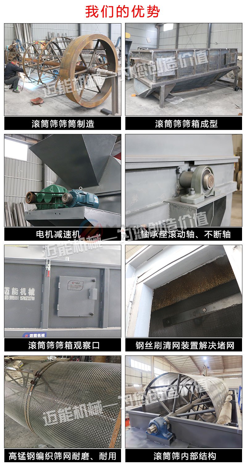 料漿滾筒篩技術參數(shù)